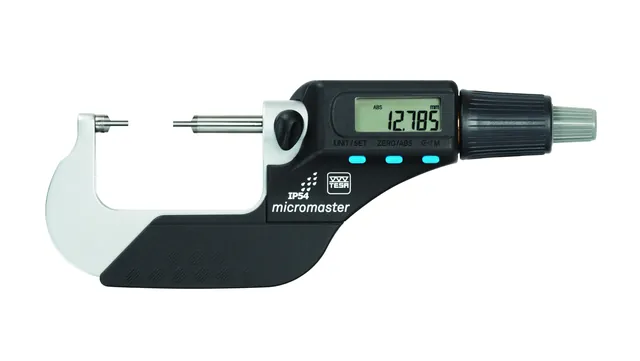 TESA Digital External Micrometers with Fine Inserts - официальное изображение TESA для каталога CNC Metal