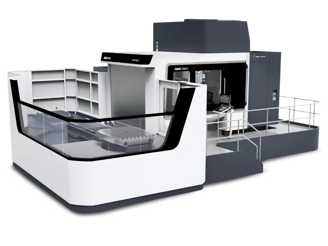 Вертикальный портальный 5-осевой обрабатывающий центр DMG MORI DMC 210 U (FD) с DirectDrive столом - общий вид