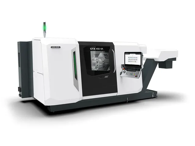 Универсальный токарный центр DMG MORI CTX 450 4A с четырёхосевой конфигурацией и Y-осью