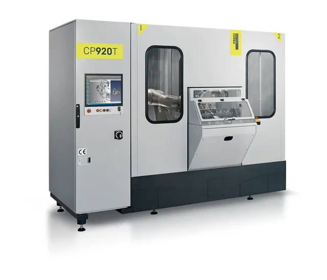 Precitrame Cyberpolish CP900T - роботизированная финишная трансферная машина для полирования и баффинга