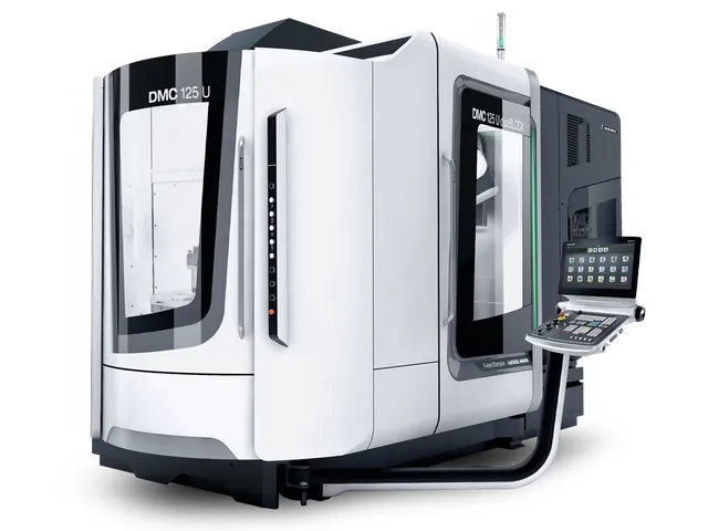 Вертикальный 5-осевой обрабатывающий центр DMG MORI DMC 125 U (FD) duoBLOCK с DirectDrive столом для mill/turn - общий вид