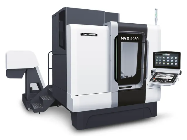 Высокоточный вертикальный обрабатывающий центр DMG MORI NVX 5080 2nd Generation с ходом X 800 мм - общий вид