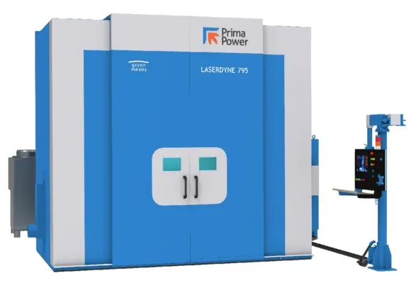 PRIMA Power LASERDYNE 795 multi-axis laser processing system