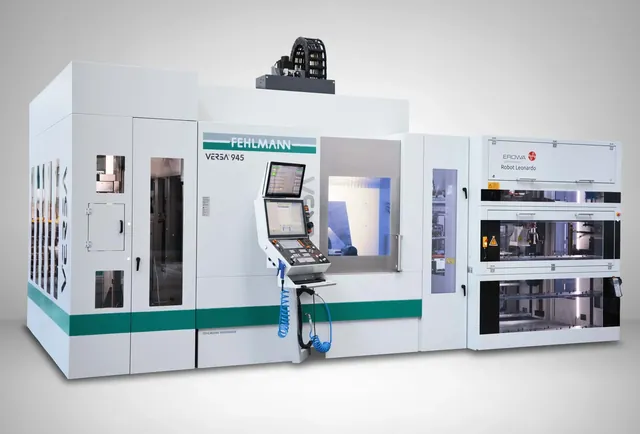 Fehlmann VERSA 945 / 943 Automation - роботизированная ячейка для портальных обрабатывающих центров