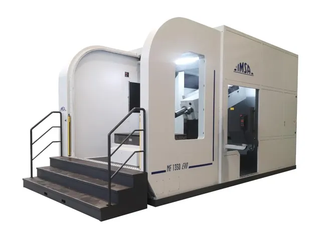 IMSA MF1350 EVO - флагманский 5-осевой CNC вертикальный гантри-станок для пушечного сверления и фрезерования крупных пресс-форм