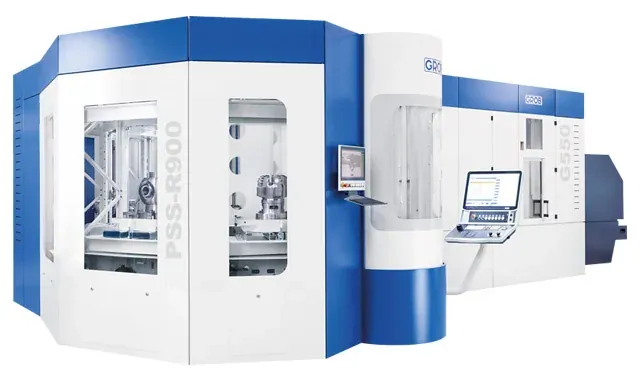 GROB PSS-R450 PSS-R900 PSS-R1800 роторная паллетная система