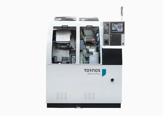 DECO 10 Plus - модернизированный токарный автомат продольного точения Tornos