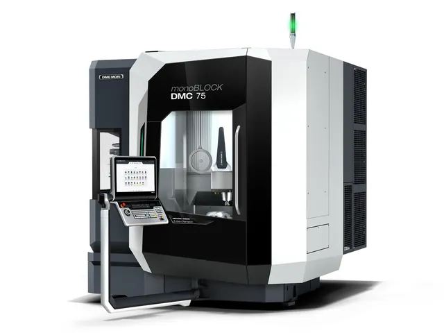 DMG MORI DMC 75 monoBLOCK 2nd Generation 5-осевой обрабатывающий центр с горизонтальным шпинделем