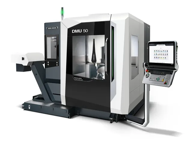 Вертикальный 5-осевой обрабатывающий центр DMG MORI NMV 3000 DCG с технологией DCG - общий вид