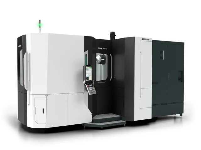 Тяжёлый горизонтальный обрабатывающий центр DMG MORI NHX 6300 4th Generation под крупные корпусные детали